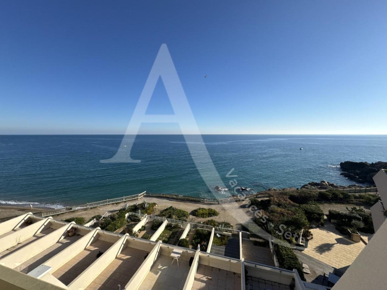 40 M², 1Ere Ligne Mer, Dernier Etage Avec Ascenseur Sète Exterior foto